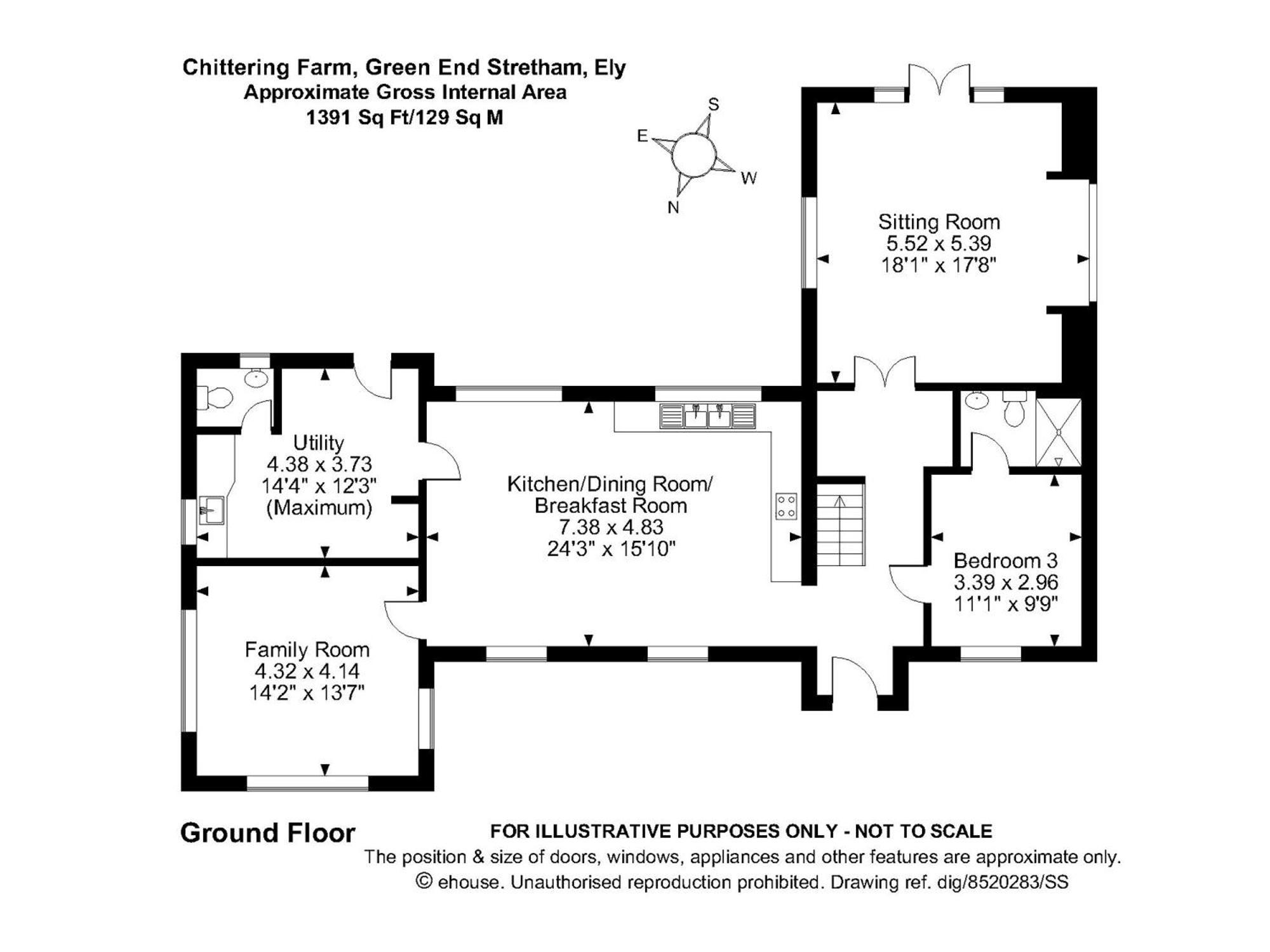 Chittering Farm Villa Stretham Bagian luar foto